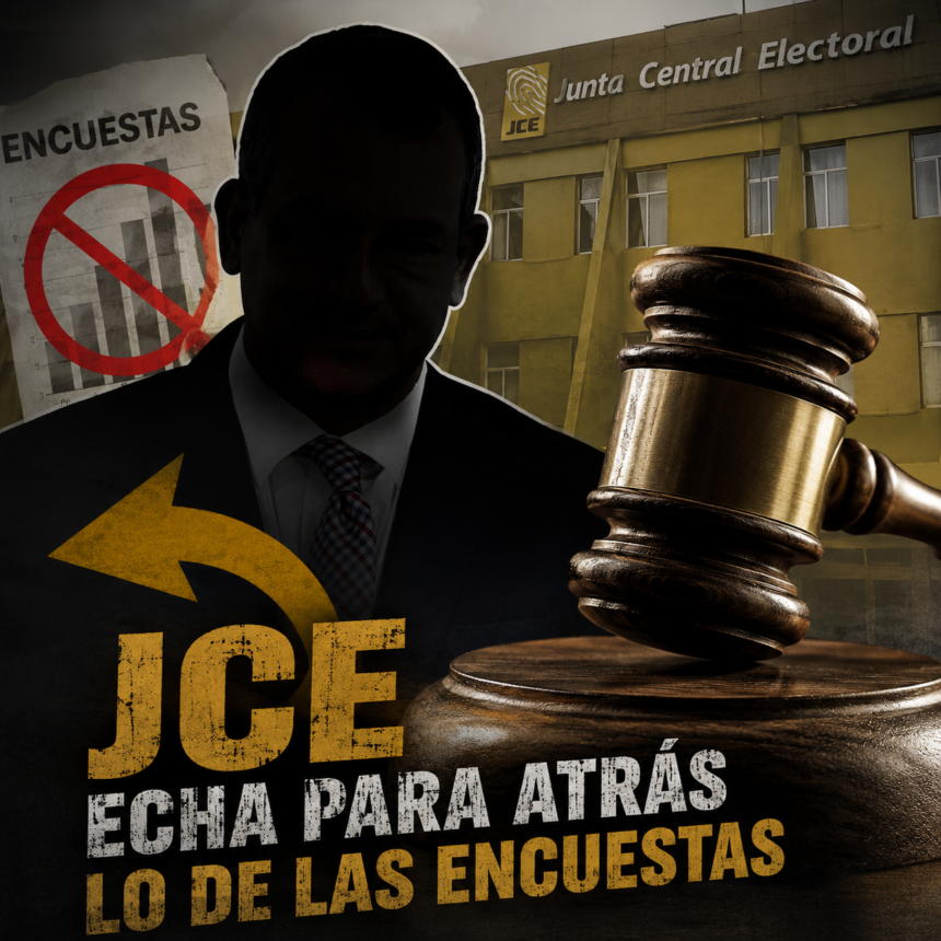JCE se ve obligada a suspender polémica restricción sobre encuestas