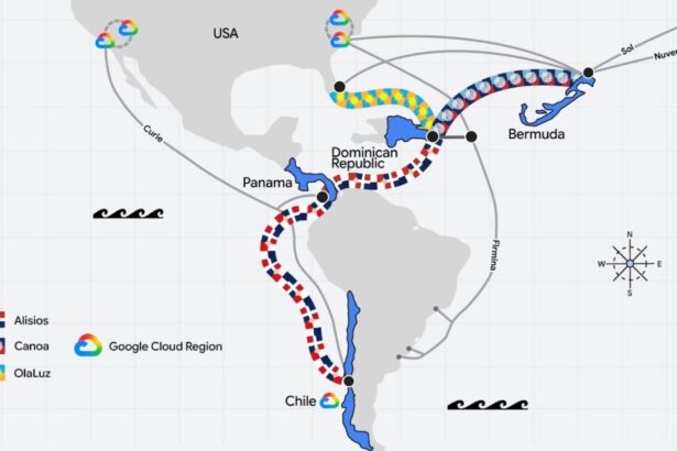 Google convertirá a RD en centro digital del Caribe con su nueva red submarina