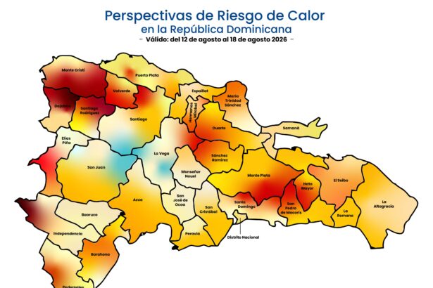 INDOMET advierte sobre semana de calor sofocante en República Dominicana